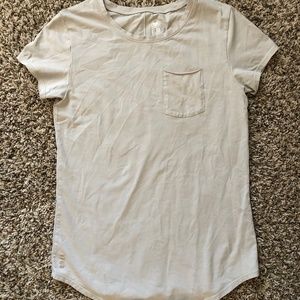 Alpha Forward Scoop Pocket Tee